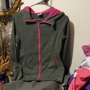 Everlast Sport Gray and Pink Hoodie